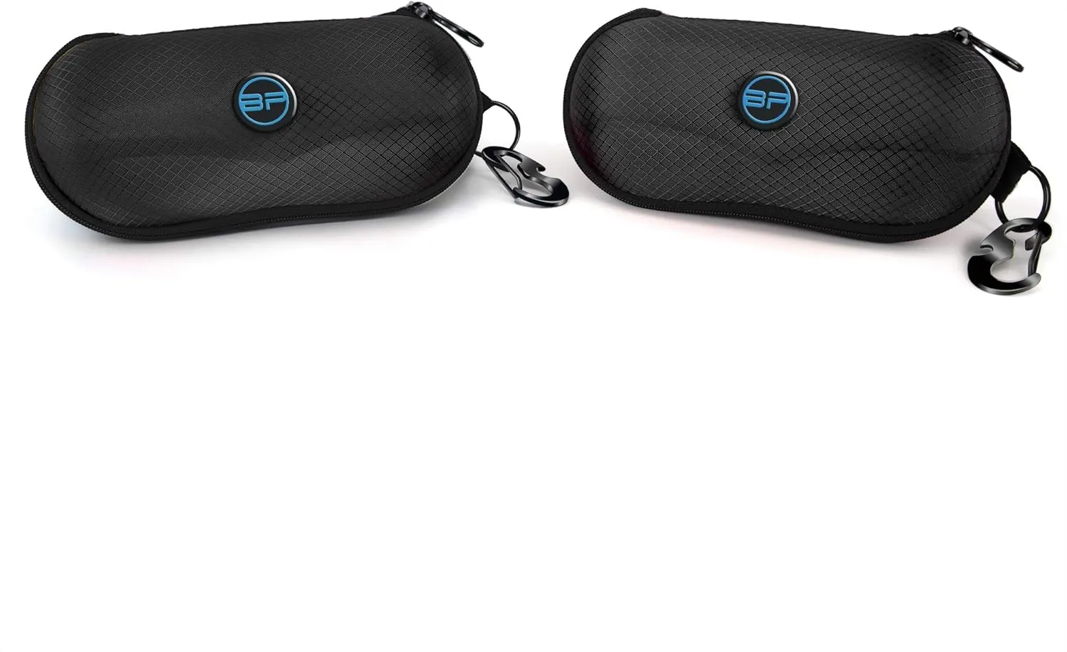 BLUPOND Sunglasses Case Semi Hard EVA Shell with Metal Hanging Hook Belt Clip Sun Glasses Storage