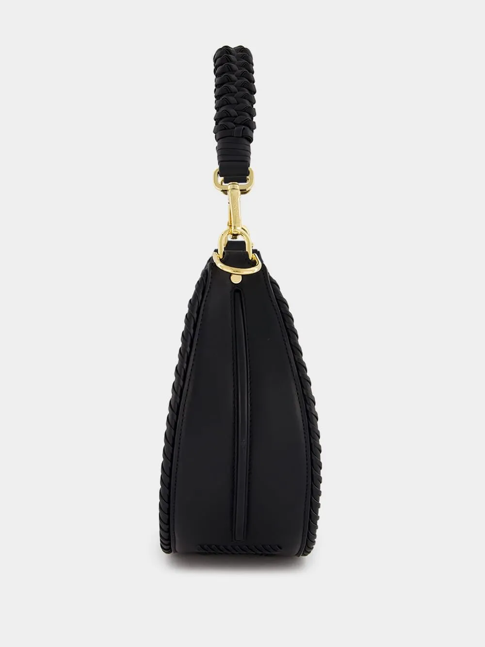 Braided Fendigraphy Small Shoulder Bag
