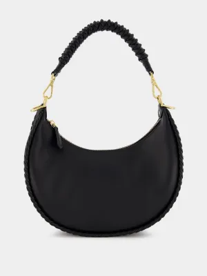 Braided Fendigraphy Small Shoulder Bag