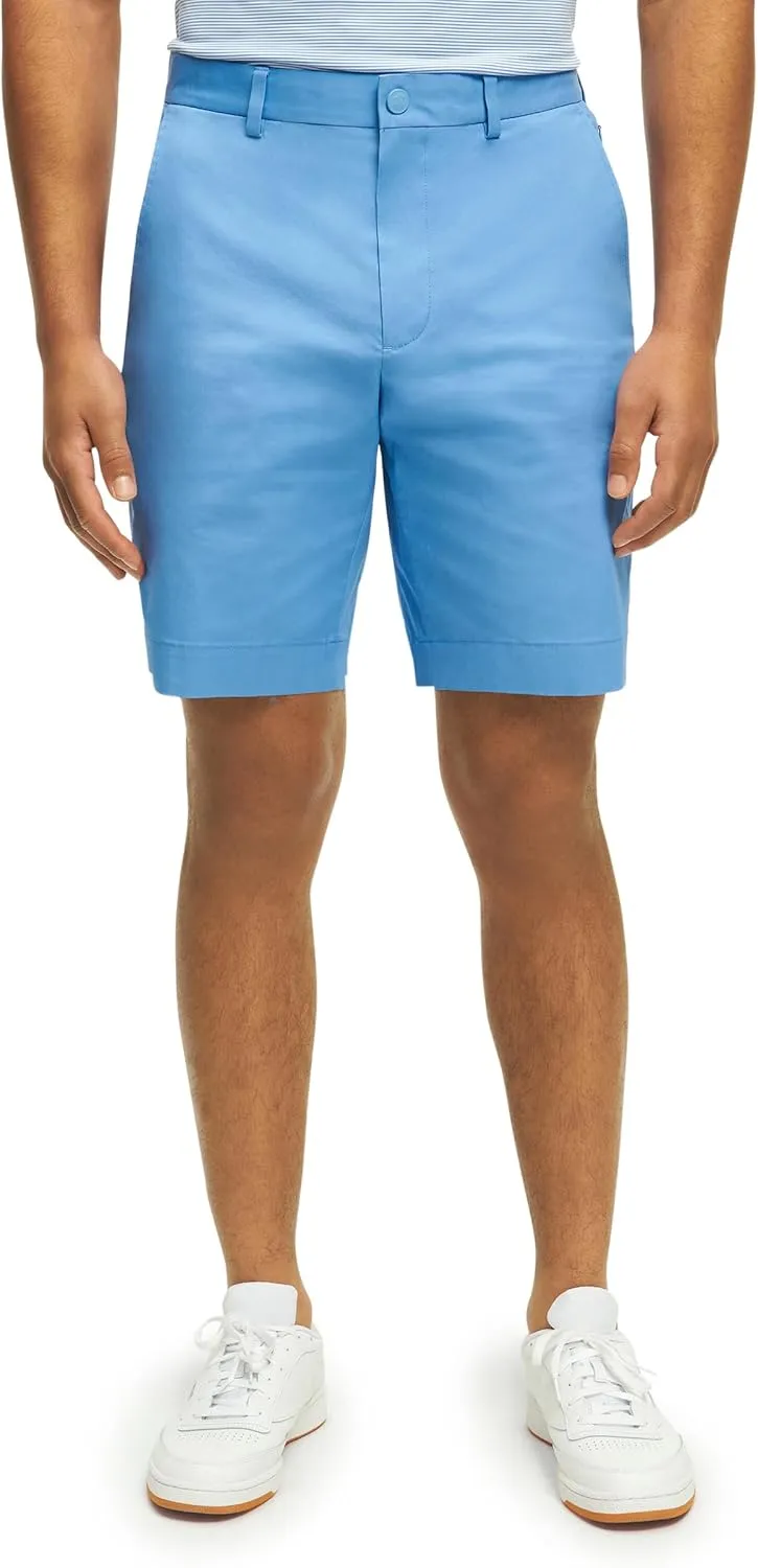 Brooks Brothers Men's Stretch Supima Cotton Poplin Chino 7 Inch Inseam Shorts