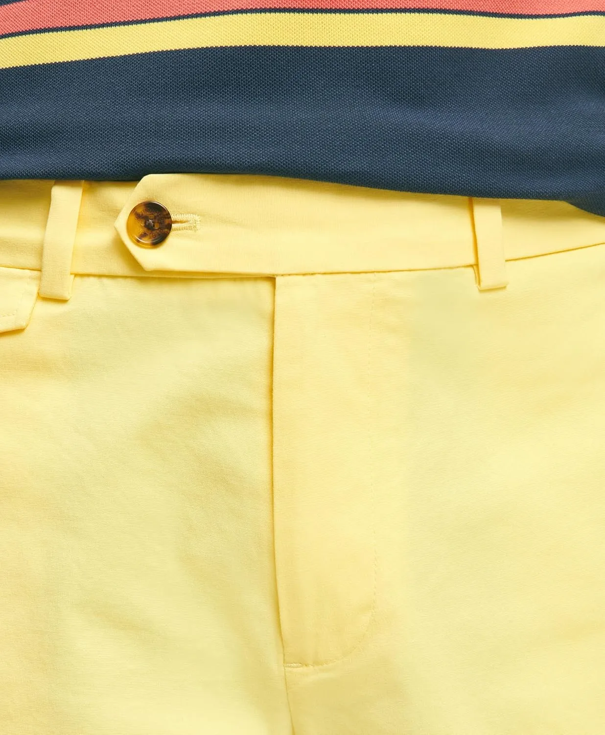 Brooks Brothers Men's Stretch Supima Cotton Poplin Chino 7 Inch Inseam Shorts