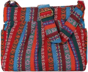 Casual Large Durable Fabric CrossBody Hobo Shoulder Messenger Travel Purse Wallet Handbag Tote Bag