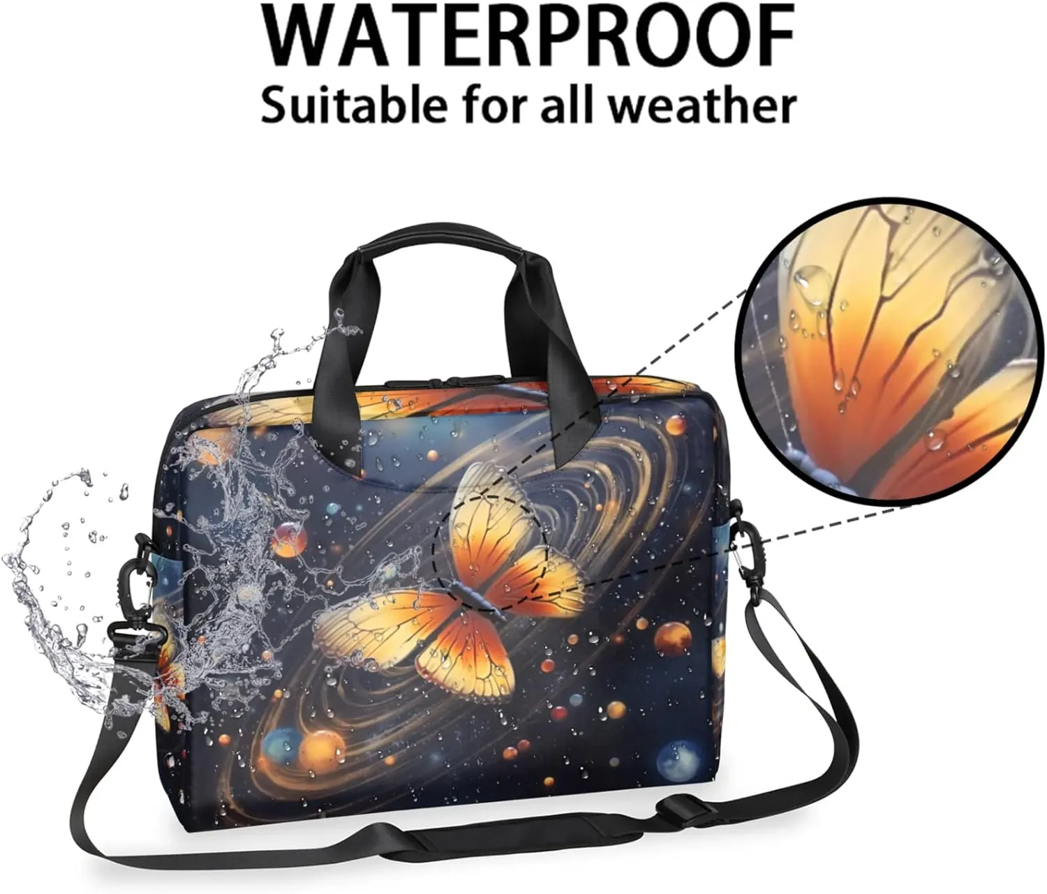 cfpolar Laptop Bag Laptop Satchel Briefcase Adjustable shoulder Carrying for 15 inch-16 inch Laptop