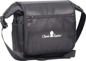 Classic Equine Messenger Bag, Black
