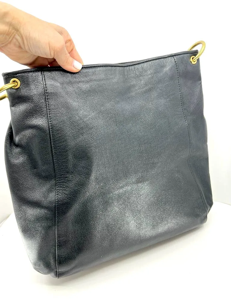 COACH PARK LEOPARD CALFHAIR HOBO BAG