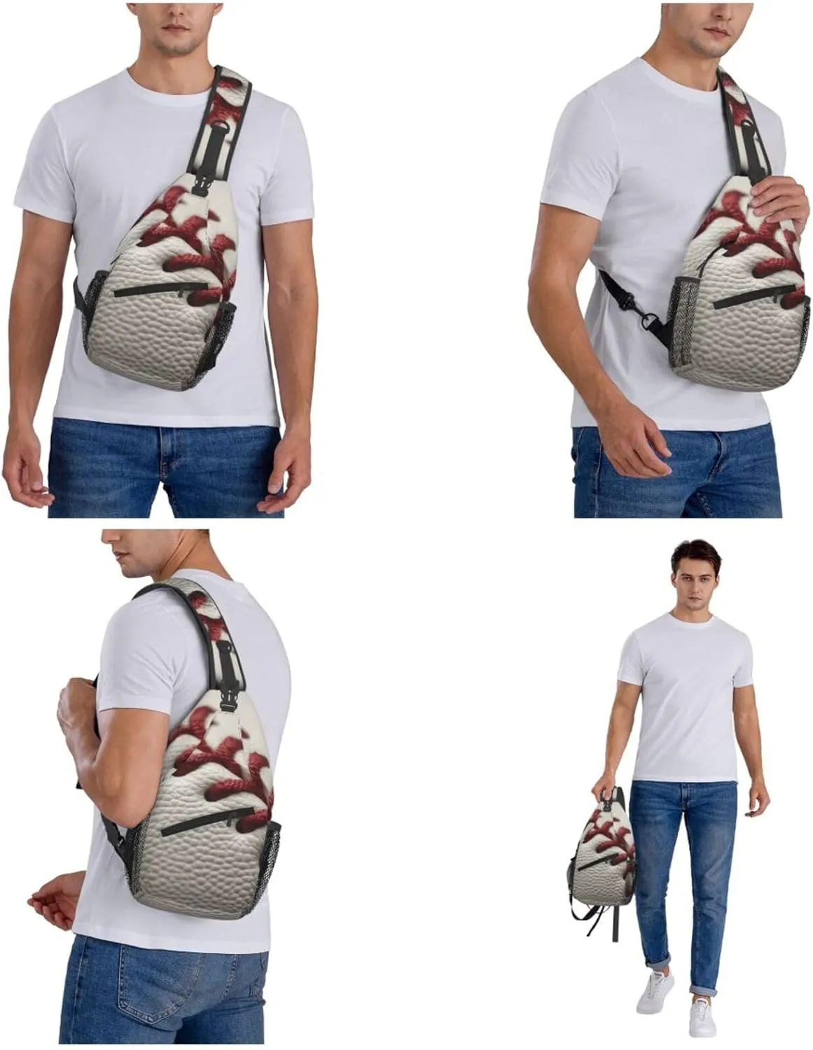 Cross Chest Bag Diagonally Sling Backpack Crossbody Shoulder Bag Beautiful Butterfly Sling Bag Travel Hiking Daypack
