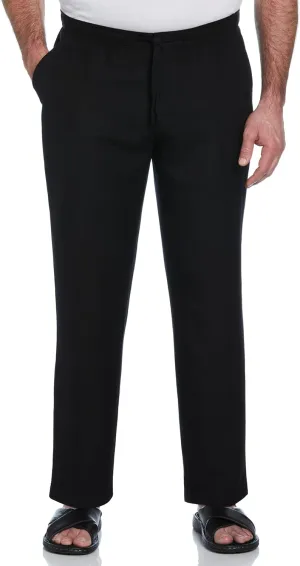 Cubavera Men's Linen-Blend Drawstring Pants with Pockets, Stretch Fabric, Lightweight & Breathable, 30" & 32" Inseams