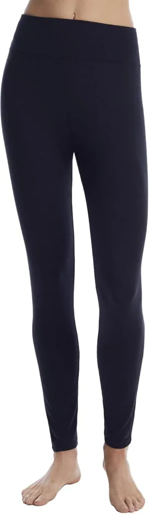 Cuddl Duds Softwear High-Waist Modal Leggings, M, Black