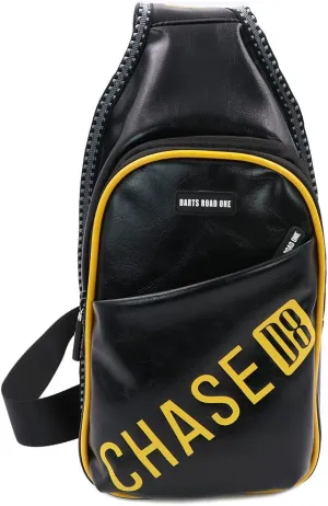 CUESOUL Darts Road ONE Oil Wax PU Leather Gym Duffle Bag/Casual Chest Bag/Travel Laptop Backpack