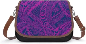 Customized Polynesian Women'S Crossbody Bag, Multi-Functional Work And Travel Bag, Fashionable Youth Small Bag