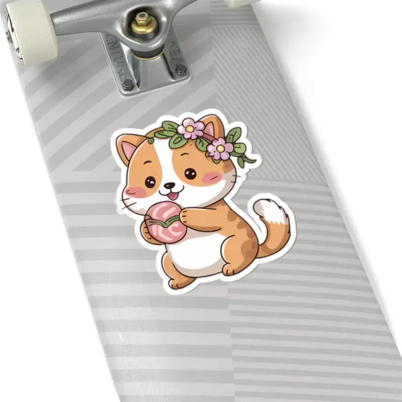 Cute Corgi Kiss Cut Stickers for Whimsical Pet Decor
