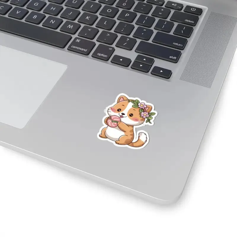 Cute Corgi Kiss Cut Stickers for Whimsical Pet Decor