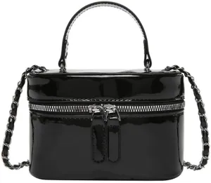 Cute Handbag Purse for Women, Sling Purse Aesthetic Grunge Top Handle Bag Fashion Y2K Shoulder Handbags Women Ladies (black)