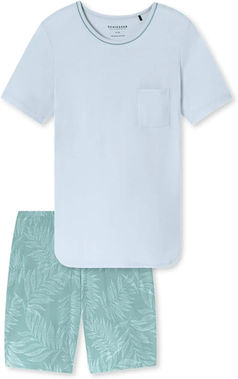 Damen Schlafanzug Kurz Baumwolle Modal-Nightwear Women's Pijama Set