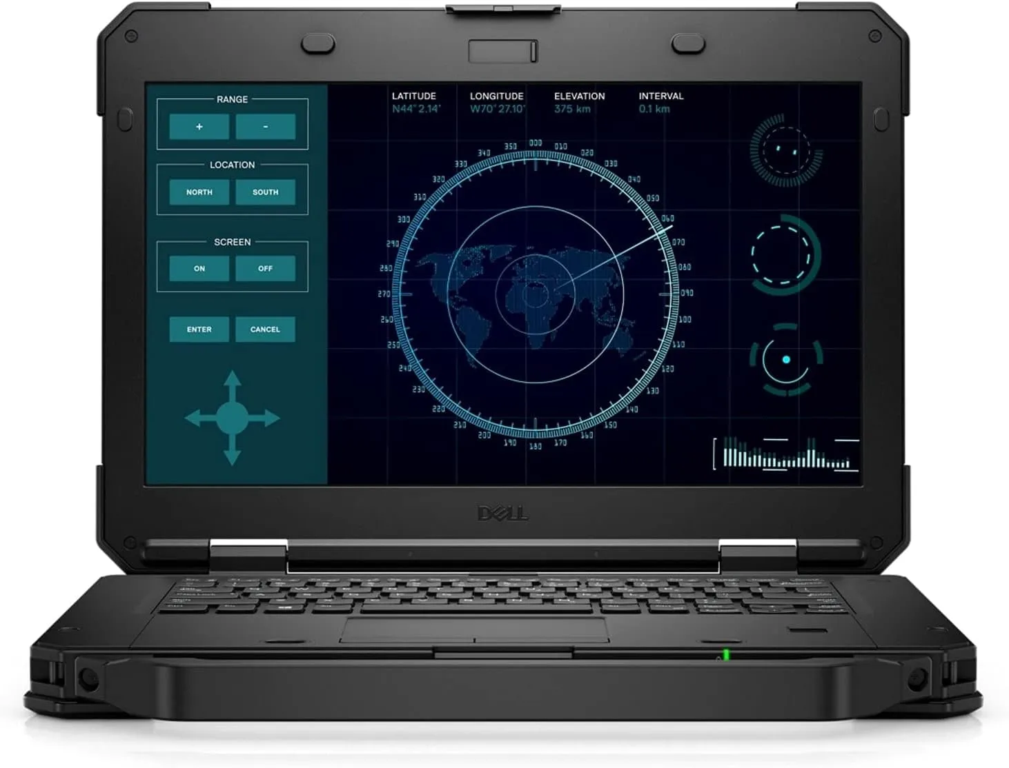 Dell Latitude Rugged 5420 Laptop | 14" 1920x1080 FHD | Core i5-8350U - 512GB SSD Hard Drive - 16GB RAM | 4 cores @ 3.6 GHz Win 11 Pro Black