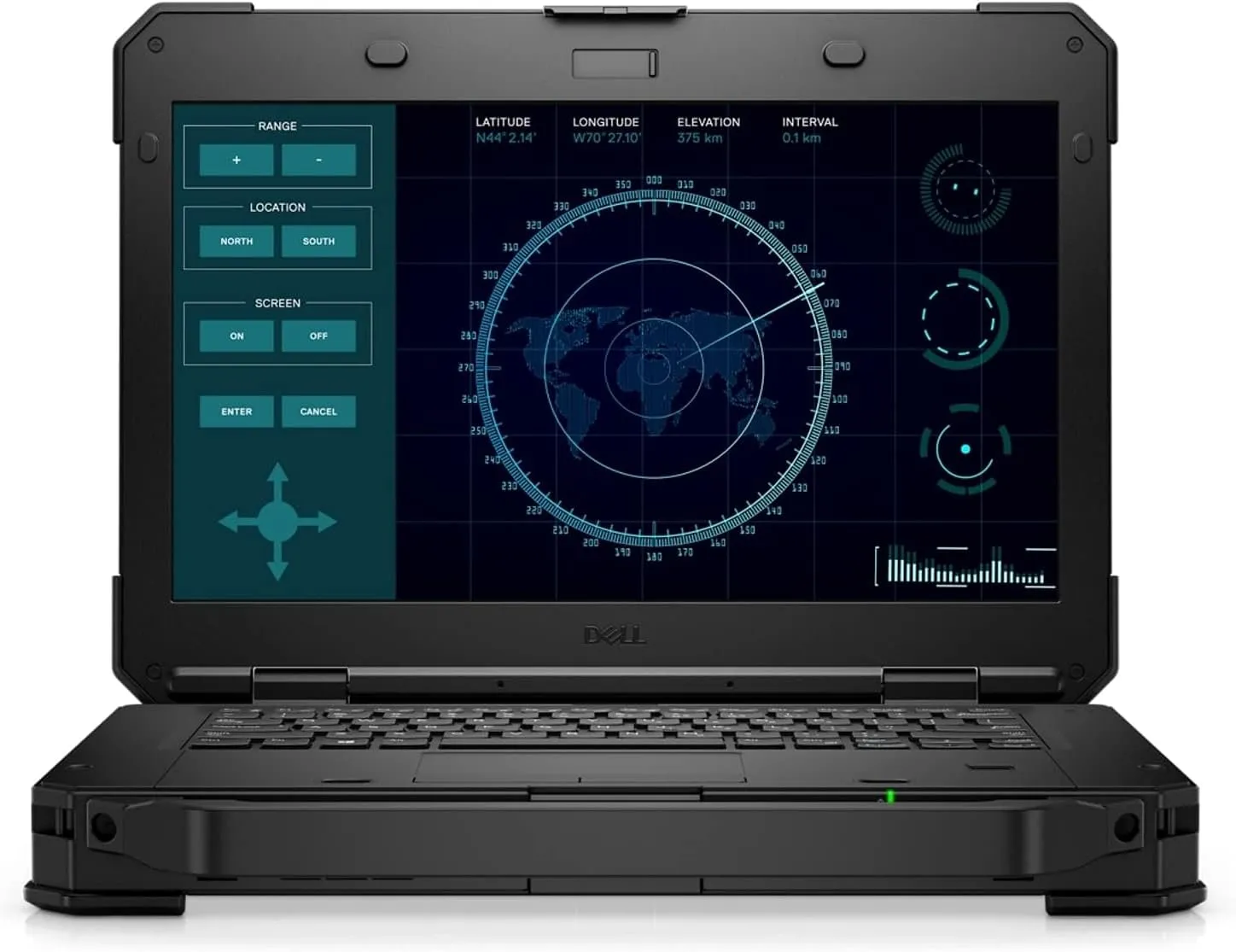 Dell Latitude Rugged 5424 Laptop | 14" 1920x1080 FHD | Core i5-8350U - 1TB SSD Hard Drive - 16GB RAM | 4 cores @ 3.6 GHz Win 11 Pro Black (Renewed)