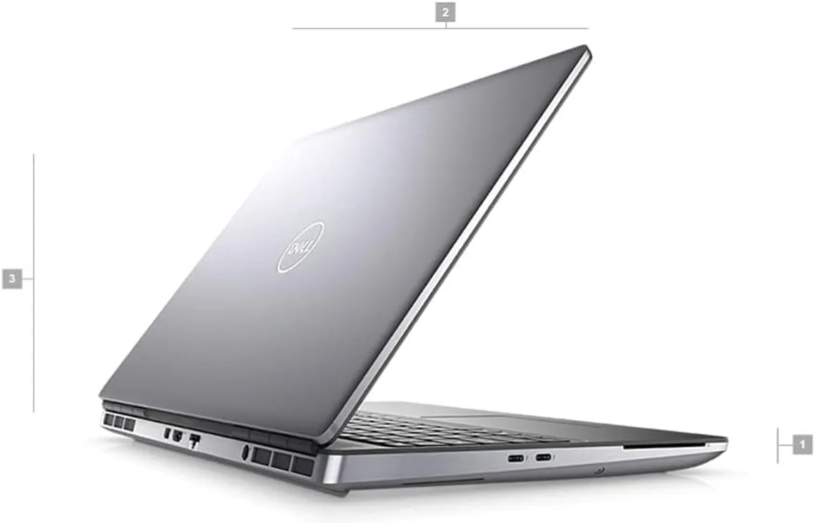Dell Precision 7560 Workstation Laptop | 15.6" 1920x1080 FHD | Core i7-11800H - 1TB SSD Hard Drive - 16GB RAM | 8 cores @ 4.6 GHz Win 10 Pro Silver (Renewed)