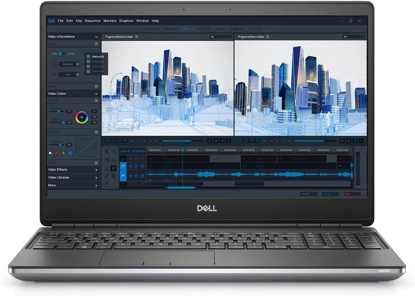 Dell Precision 7560 Workstation Laptop | 15.6" 1920x1080 FHD | Core i7-11800H - 1TB SSD Hard Drive - 16GB RAM | 8 cores @ 4.6 GHz Win 10 Pro Silver (Renewed)