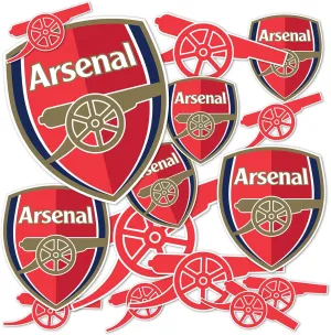 Desert Cactus Arsenal FC Sticker Gunners Decal Vinyl English Football Soccer Premier League Laptop Water Bottle Car Scrapbook (Type 1-1)