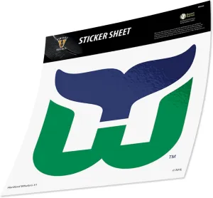 Desert Cactus Hartford Whalers Sticker NHL Team National Hockey League Vinyl Decal Laptop Water Bottle Car Scrapbook (Vintage Individual A)