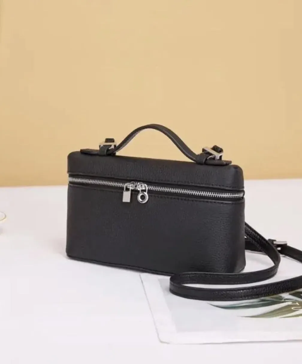 Designer Top-Handle Bag for Women L19 Pouch Crossbody Leather Bag