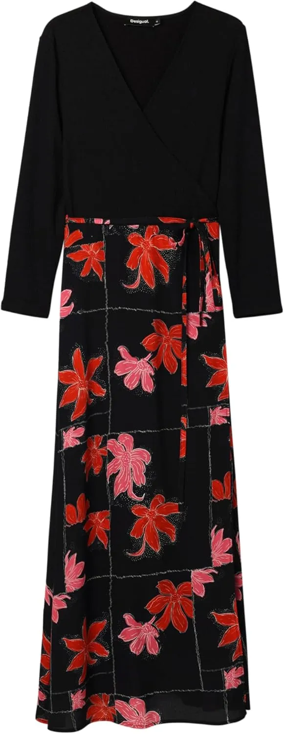 Desigual Women's Dress Long Sleeve