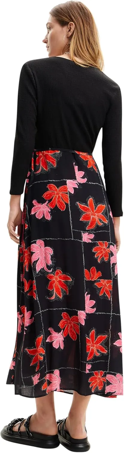 Desigual Women's Dress Long Sleeve