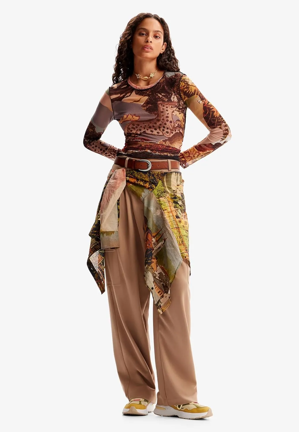 Desigual Women's M. Christian Lacroix Tailored Trousers