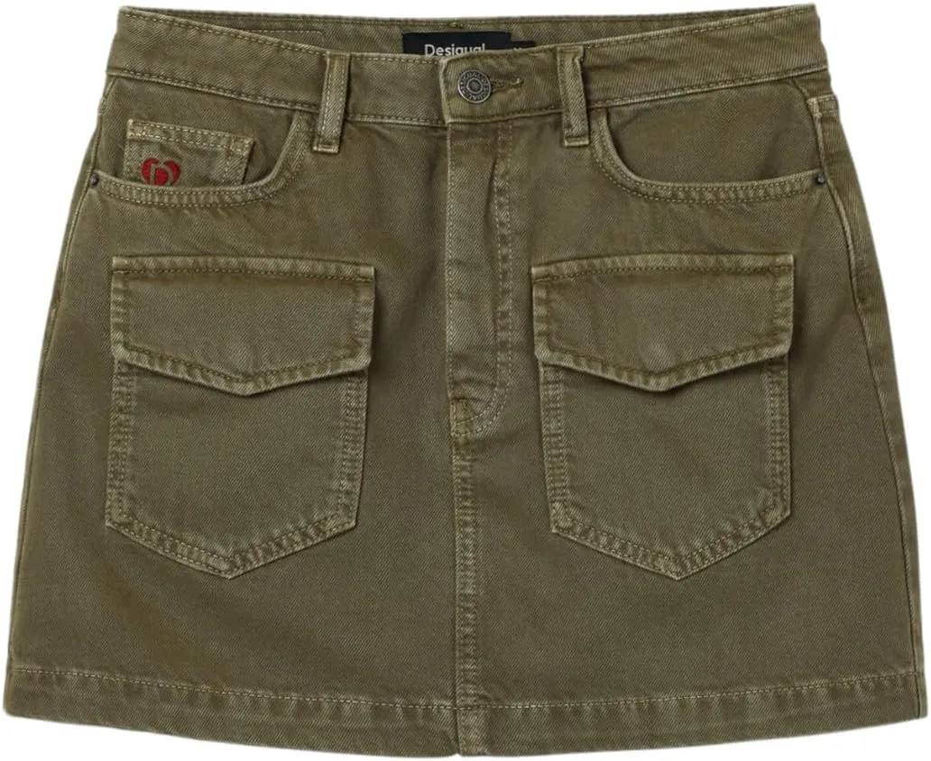 Desigual Women's Woman Denim Skirt Mini