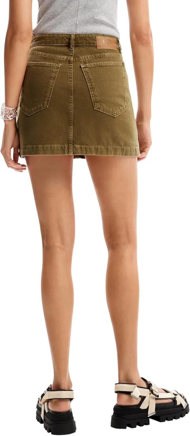 Desigual Women's Woman Denim Skirt Mini