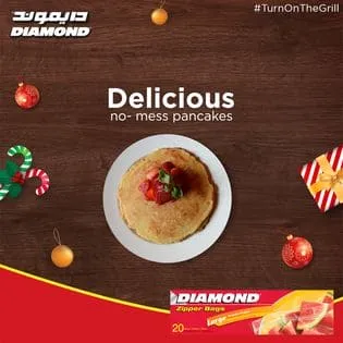Diamond Freezer Bags Medium (30 Bags) - These high-quality freezer bags are designed to keep your food fresh and protected, ensuring that you always have delicious and nutritious meals ready to go - 01090063083