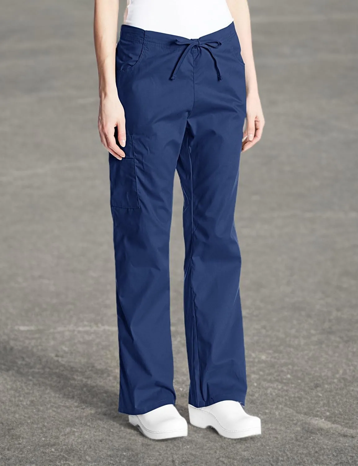 Dickies EDS Signature Scrubs for Women, Drawstring Cargo Pants 86206