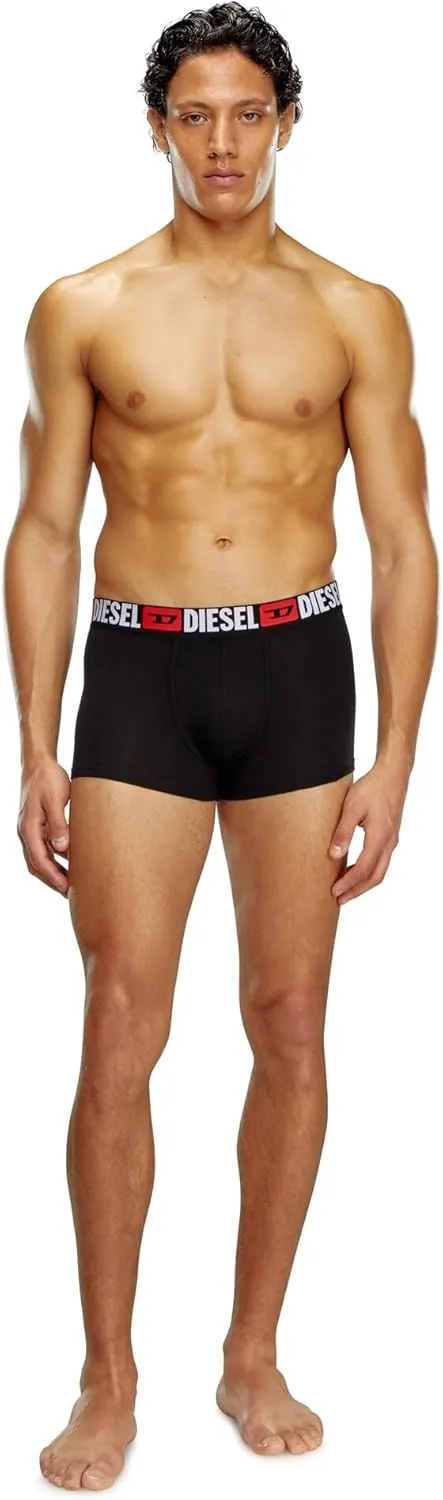 Diesel UMBX-DAMIEN THREE PACK all-over logo waist boxers