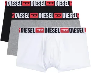 Diesel UMBX-DAMIEN THREE PACK all-over logo waist boxers