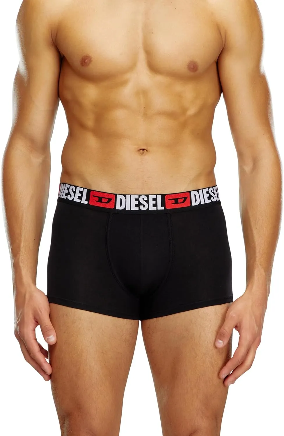 Diesel UMBX-DAMIEN THREE PACK all-over logo waist boxers