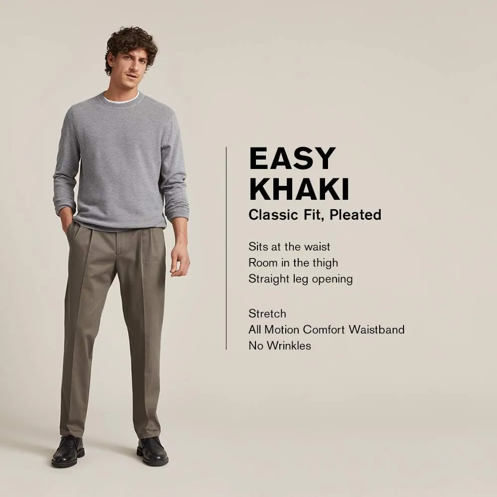 Dockers Men's Classic Fit Easy Khaki Pants (Regular and Big & Tall)