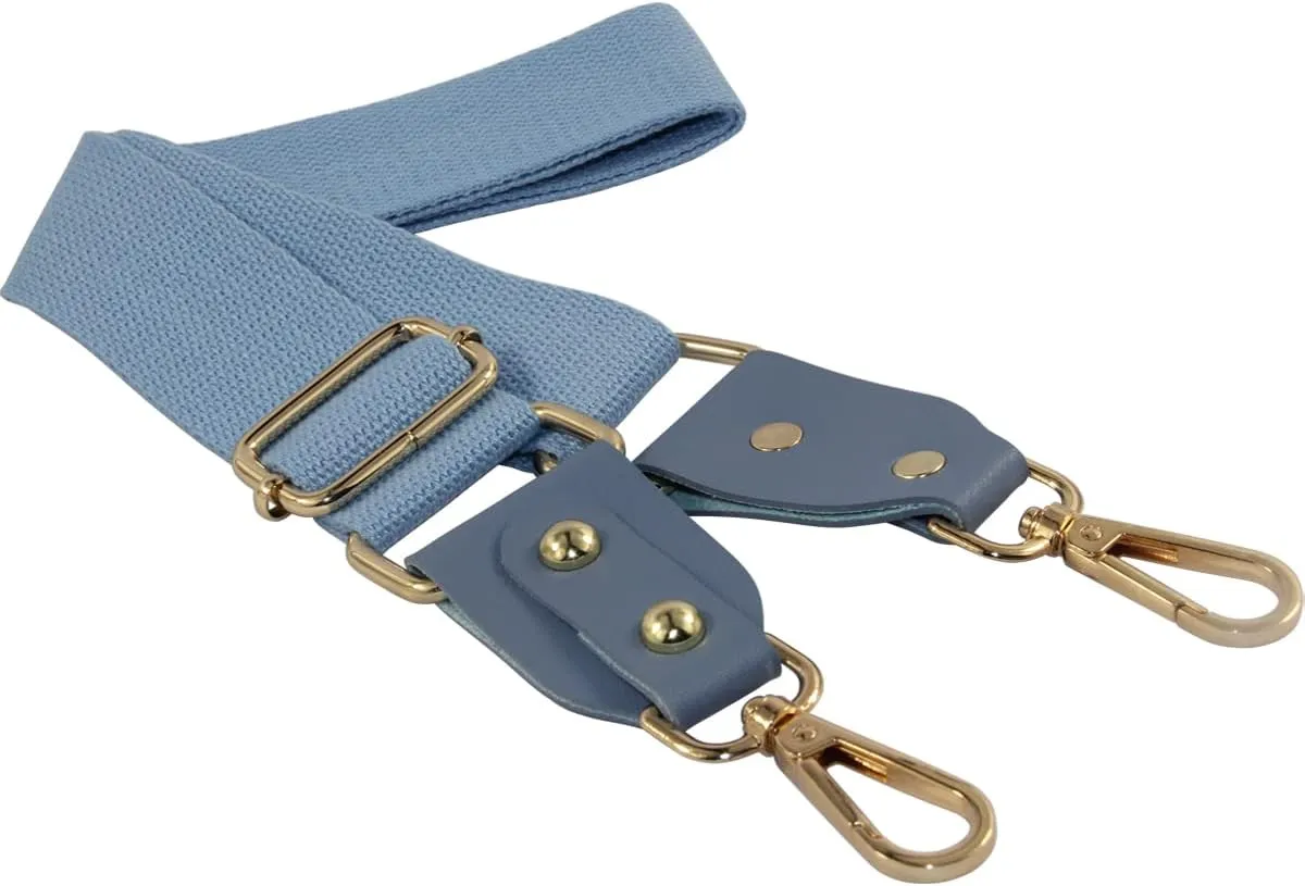Duwi Wide Handbag&Purse Strap Jacquard Woven Guitar Style Multicolor Replacement Strap Canvas Adjustable Crossbody Bag Strap