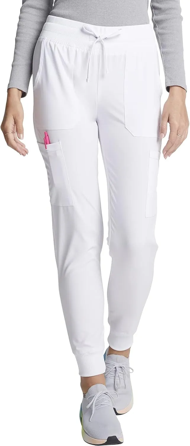 EDS Essentials Jogger Scrubs for Women, Drawstring Scrub Pants DK065