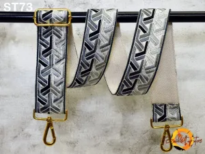 Embroidered Purse Strap Crossbody Strap for Purses Boho Bags Strap Embroidery Replacement Strap Boho Guitar Strap Handbag Strap gift for her