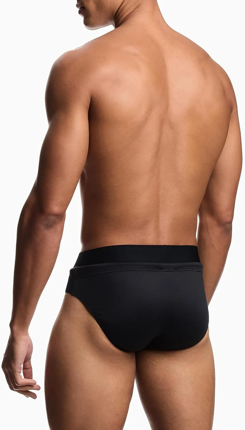 Emporio Armani Men's Standard Logo Band Swim Brief