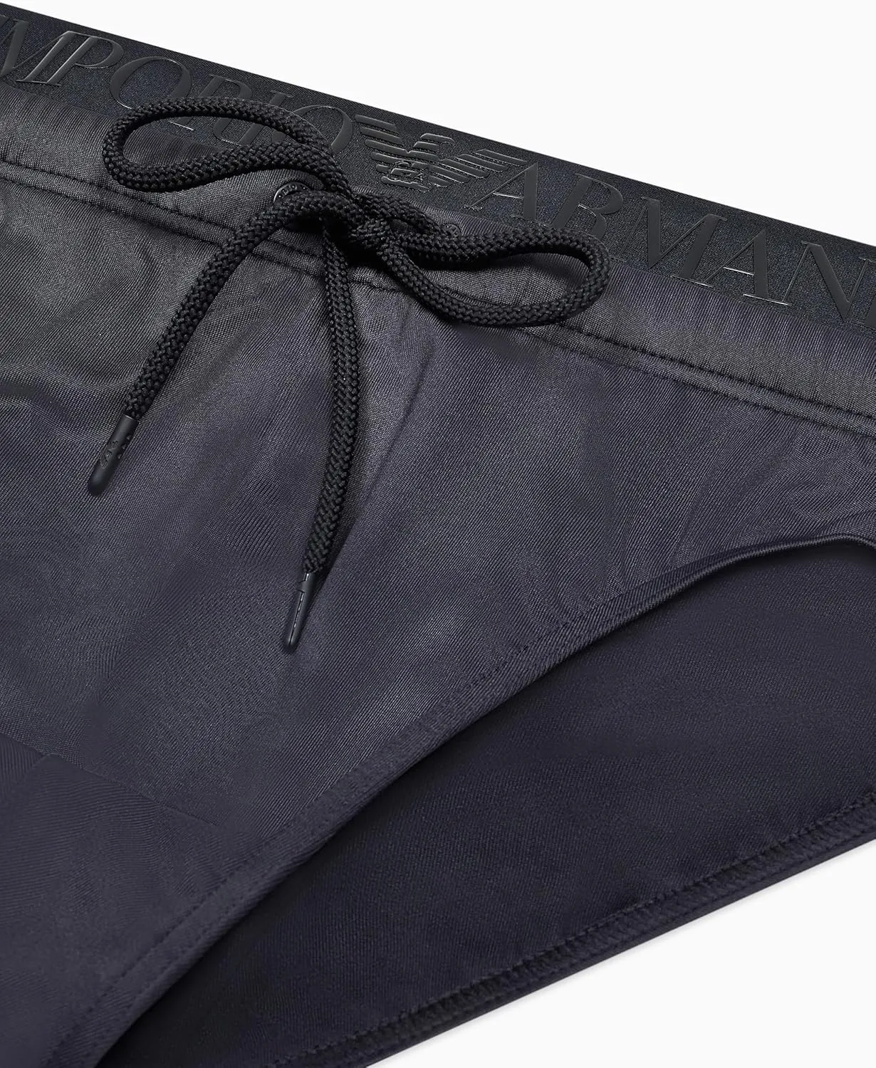 Emporio Armani Men's Standard Logo Band Swim Brief