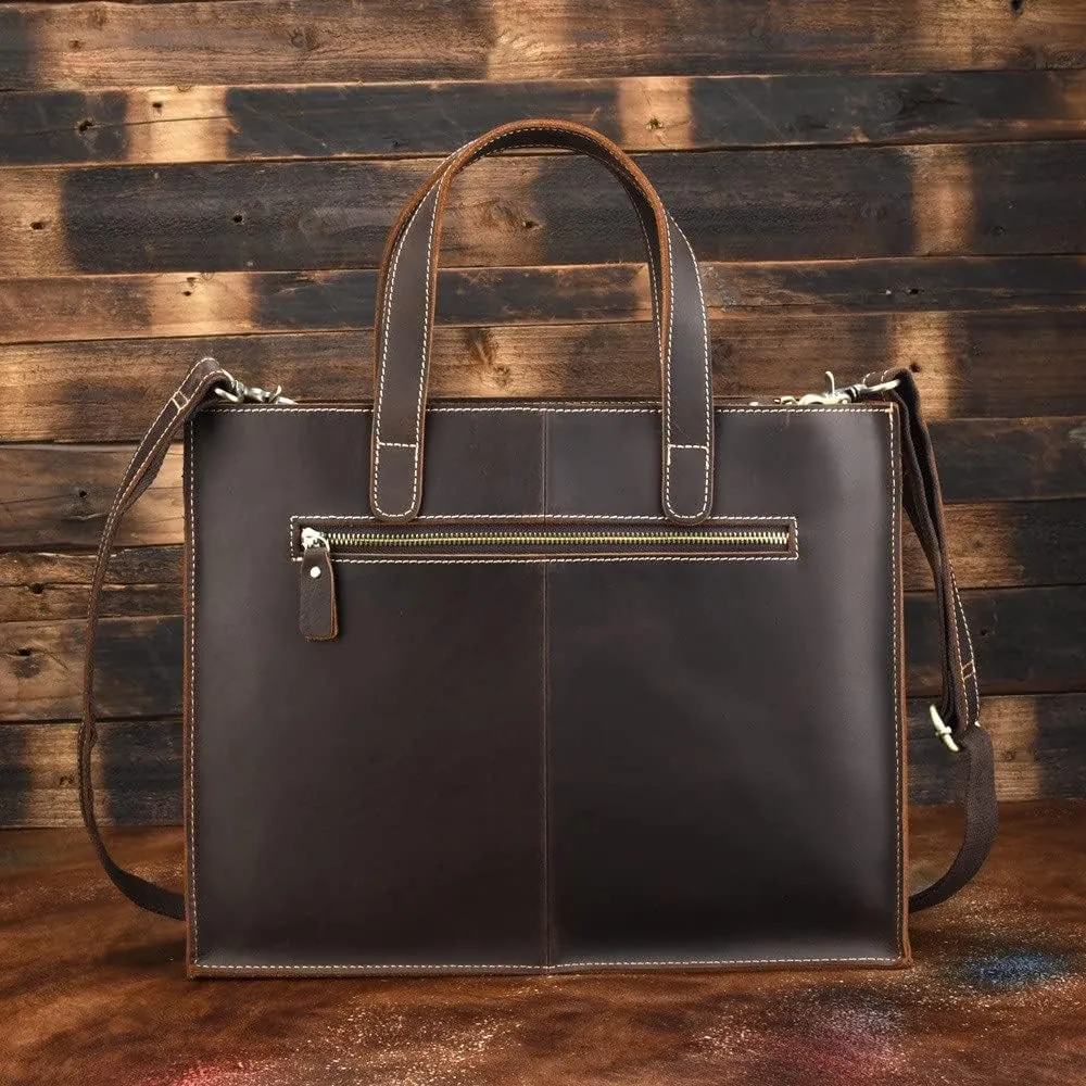 European and American Fashion Handbag Business Briefcase Shoulder Diagonal Bag Computer Bag