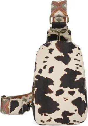 European And American Style Women'S Crossbody Bag Personalized Chest Bag Adjustable Shoulder Strap Waist Bag