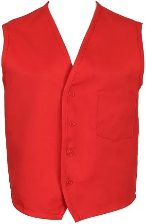 FAME® 2 Pocket Unisex Vest – V65 - Red/LG (WFA23307RELG)