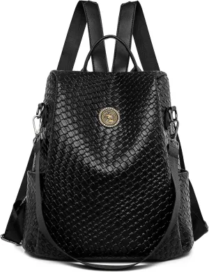 Fashion Backpack Purse for Women Waterproof Large Leather Anti-theft Travel Hiking Backpack Shoulder Bag Handbag