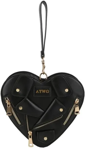 Fashion Handbag Purse for Women, Chic Top Handle Bag Trendy Handbags Kawaii Mini Tote for Women Ladies Harajuku Daypack (black)