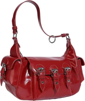 Fashion Tote Bag for Women Y2k Purse Coquette Shoulder Bag Trendy Sling Purse Large Classy Demure Handbag Daily Purse (red)