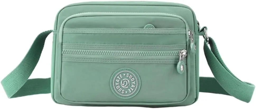 Fashionable Unisex Nylon Messenger Bag Shoulder Bags Suitable for Travel Shopping and Work