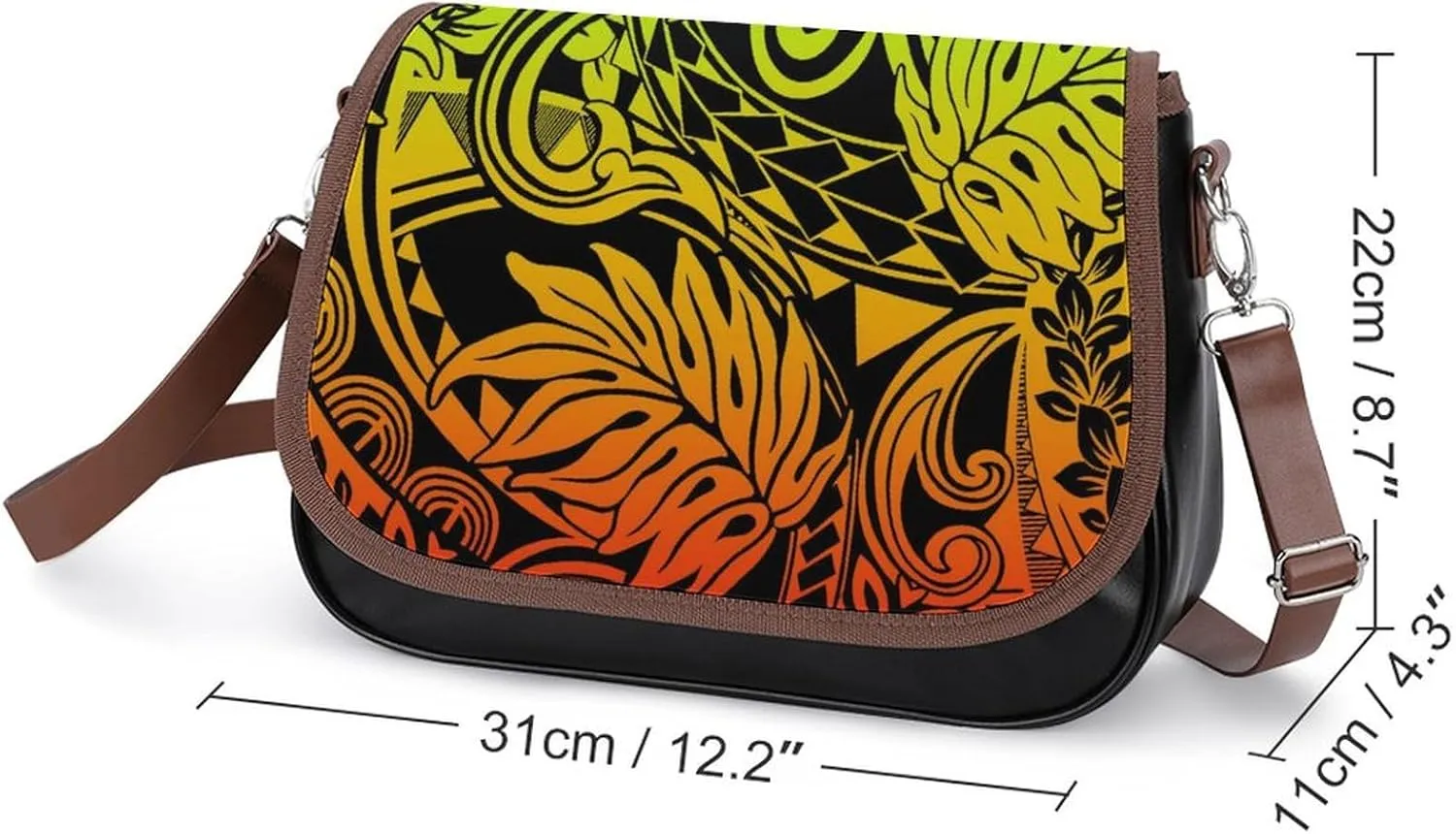 Fashionable Youth Small Bag Customized Polynesian Women'S Crossbody Bag Multi-Functional Work And Travel Bag