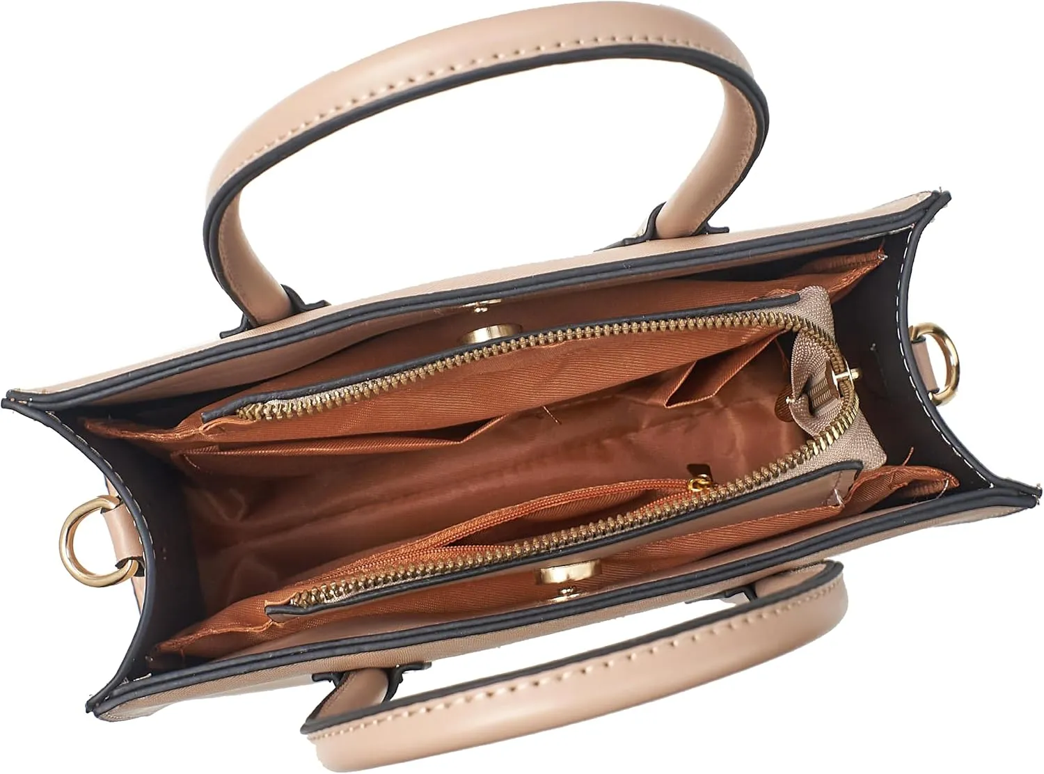 Faux Leather Shoulder Bags With Zipper Crossbody Handbags Purses For Women Medium Tote Bag